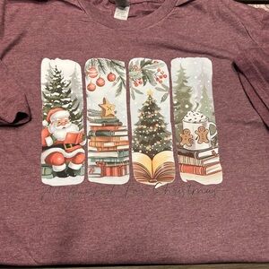 All booked for Christmas tee shirt